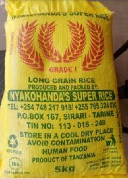 Nyakohanda's super rice